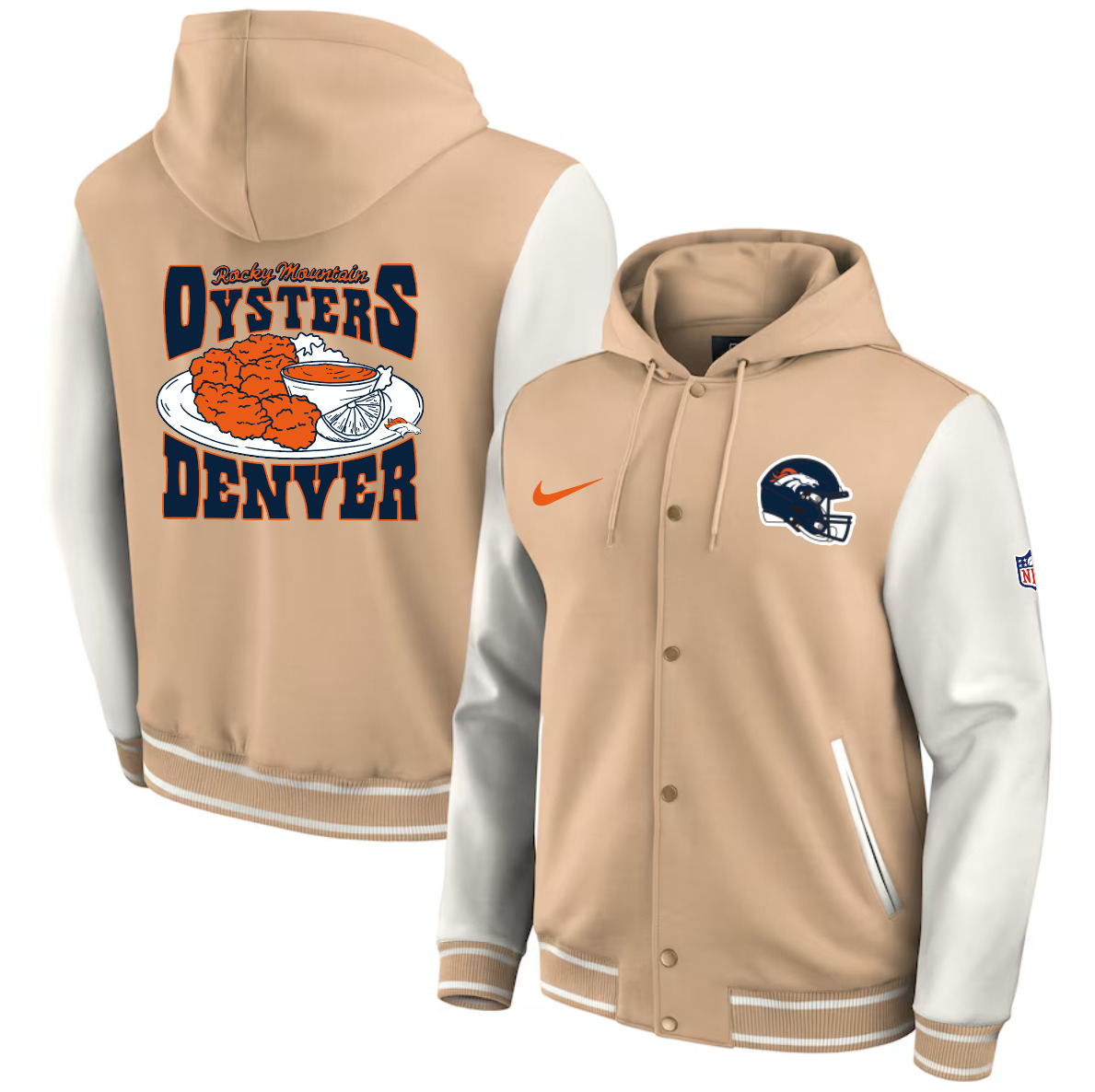 Men 2025 NFL Denver Broncos jacket syle 1